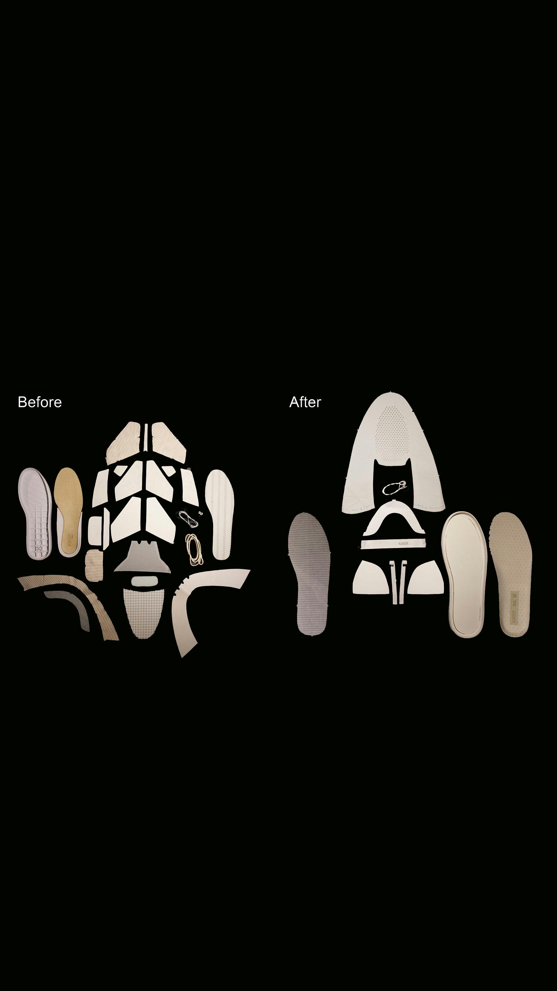 Kastel’s Component Reduction in Shoe Design